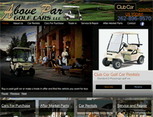 Tablet Screenshot of apgolfcars.com